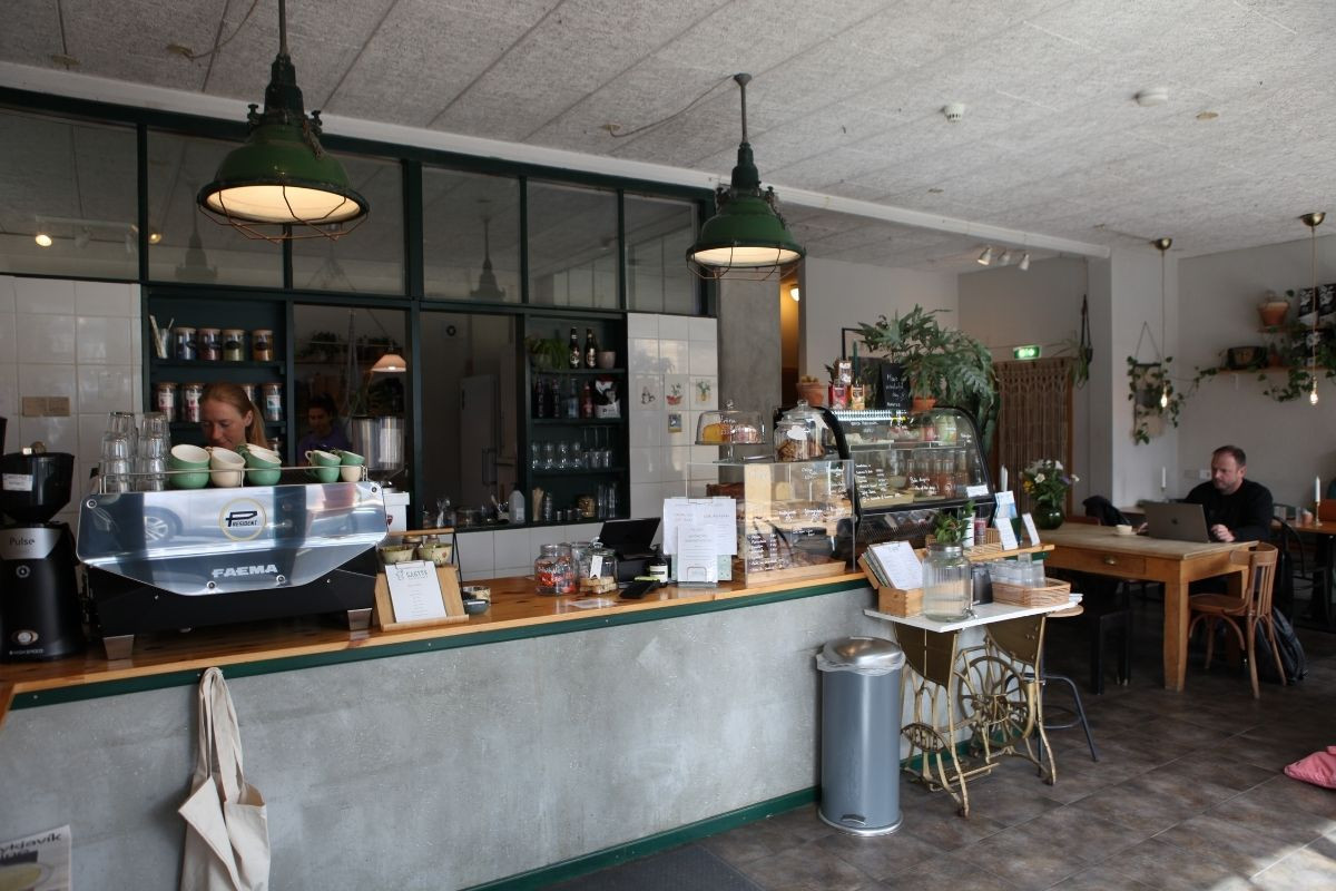 Interior of Kaktus Espressobar, Reykjavík