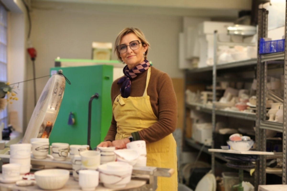 Asa, ceramic artist and owner of Stilkar studio in Reykjavík