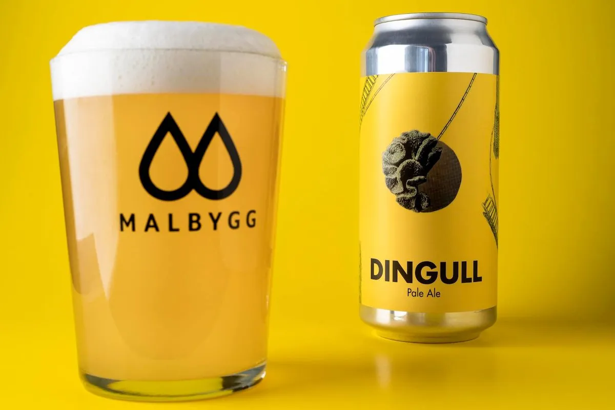 Malbygg brewery's Dingull Pale Ale in Reykjavik