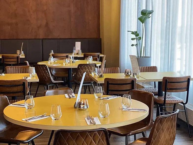 Brasserie Kársnes Reykjavik cozy fine dining interior -recommended by Handpicked Iceland.