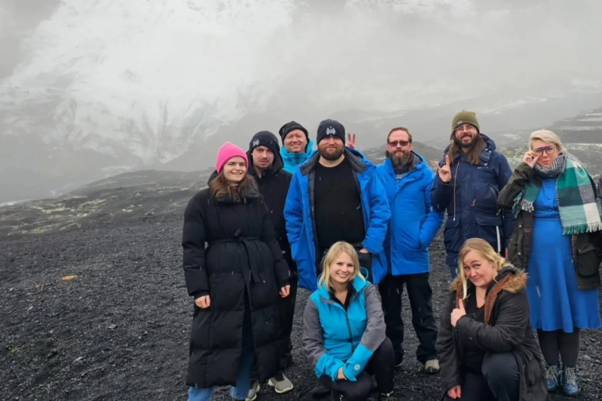 Glacier hiking experience in Iceland with Your Friend in Reykjavik.