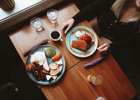 Dish served at Berlin Café in Akureyri.