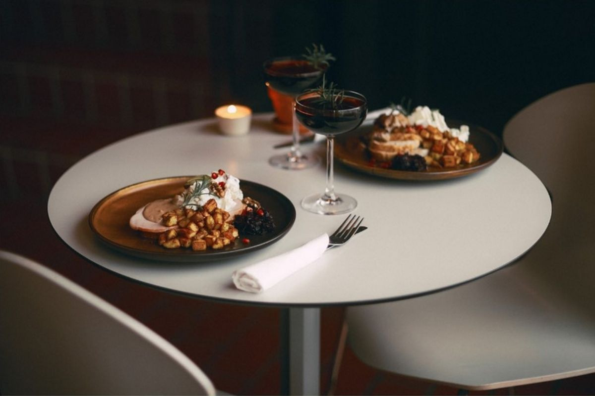 Restaurant dining scene at Ketilkaffi in Akureyri, recommended by Handpicked Iceland.