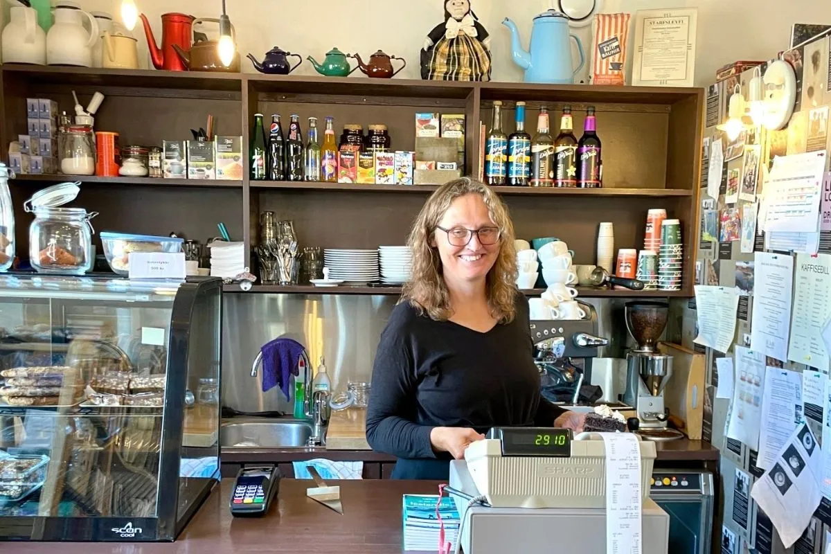 Selfoss Book Café in Selfoss, recommended by Handpicked Iceland.