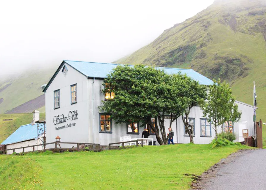 Suður-Vík restaurant and café with hilltop views in Vík, recommended by Handpicked Iceland.