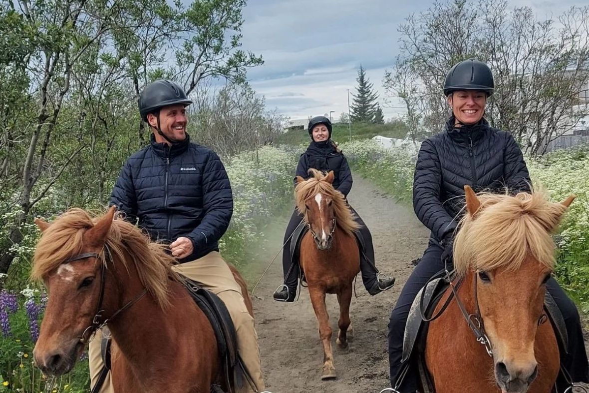 The Icelandic Horse horseback- riding and nature experience in Reykjavik.
