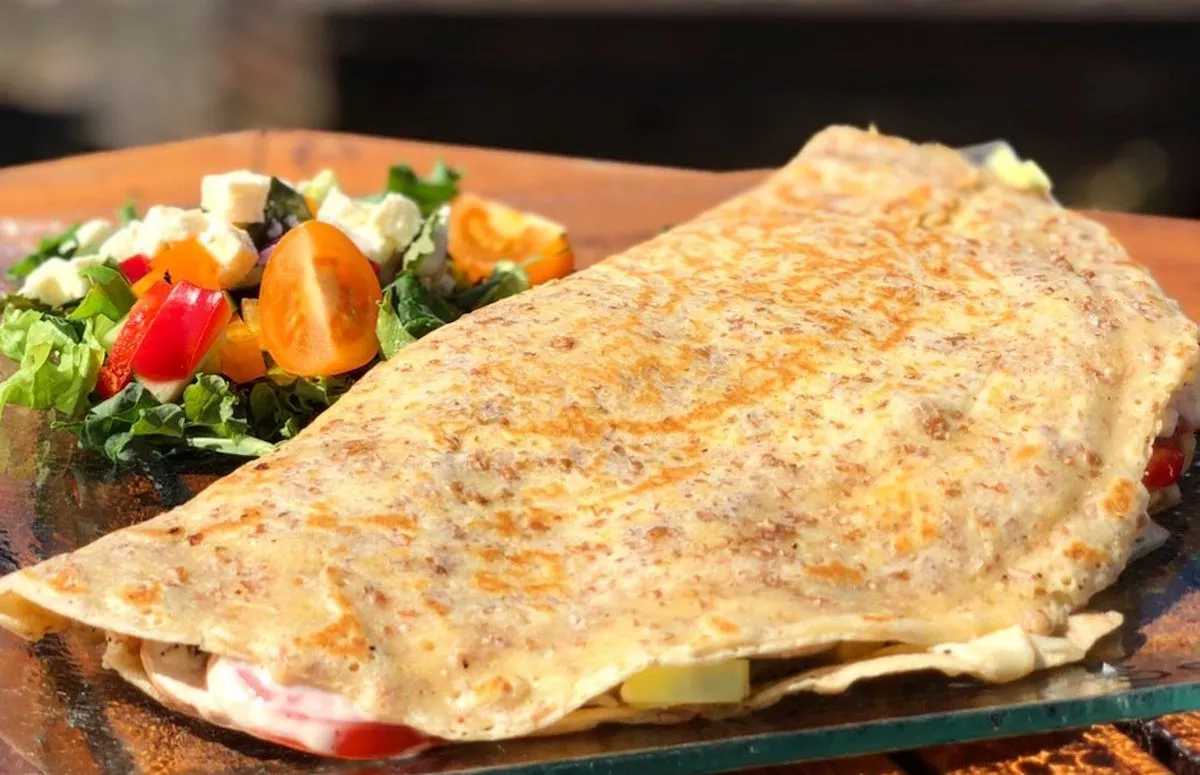 Icelandic crepe at Vogafjós Farm Restaurant in Myvatn.