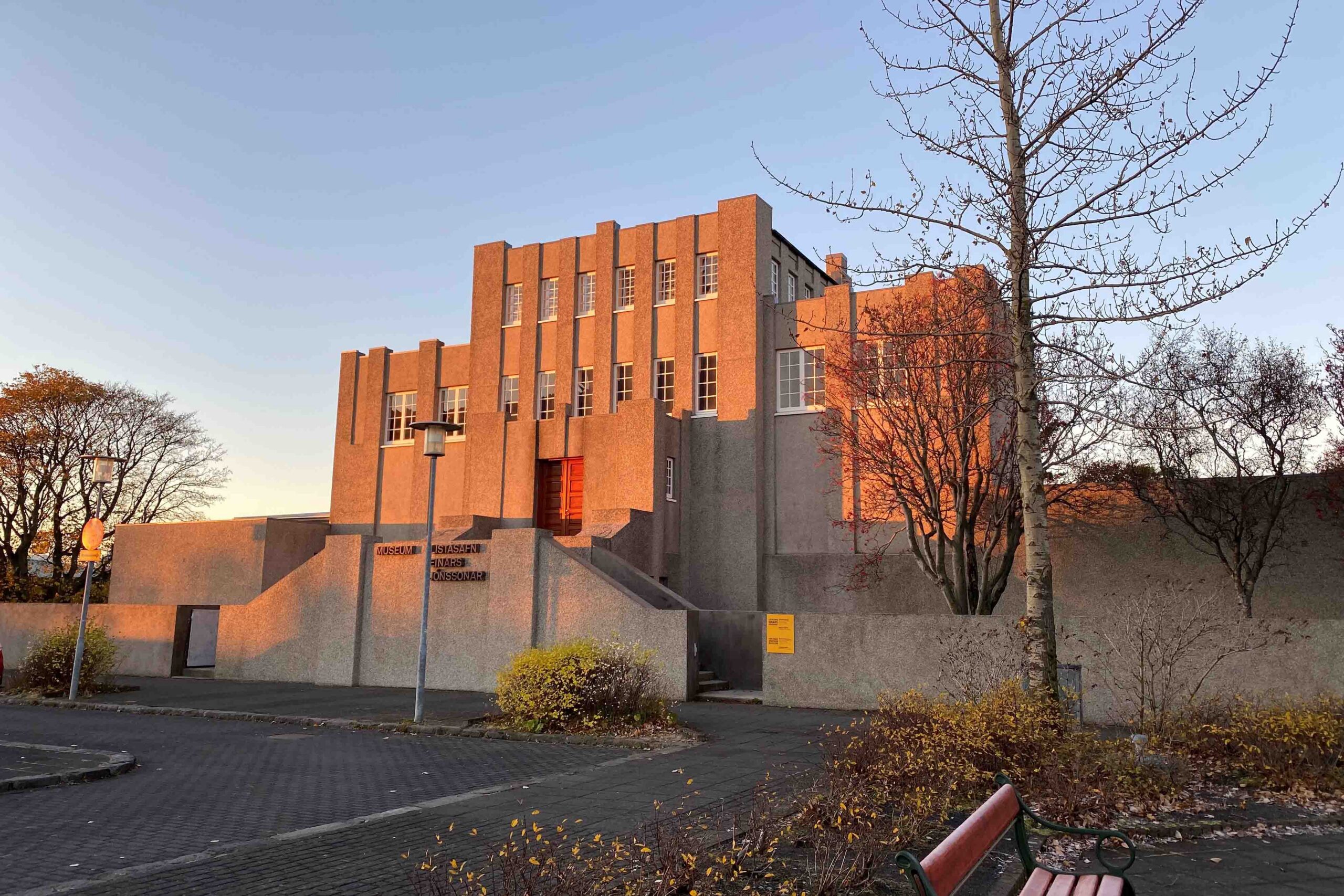 Exterior of the Einar Jónsson Museum in Reykjavik.