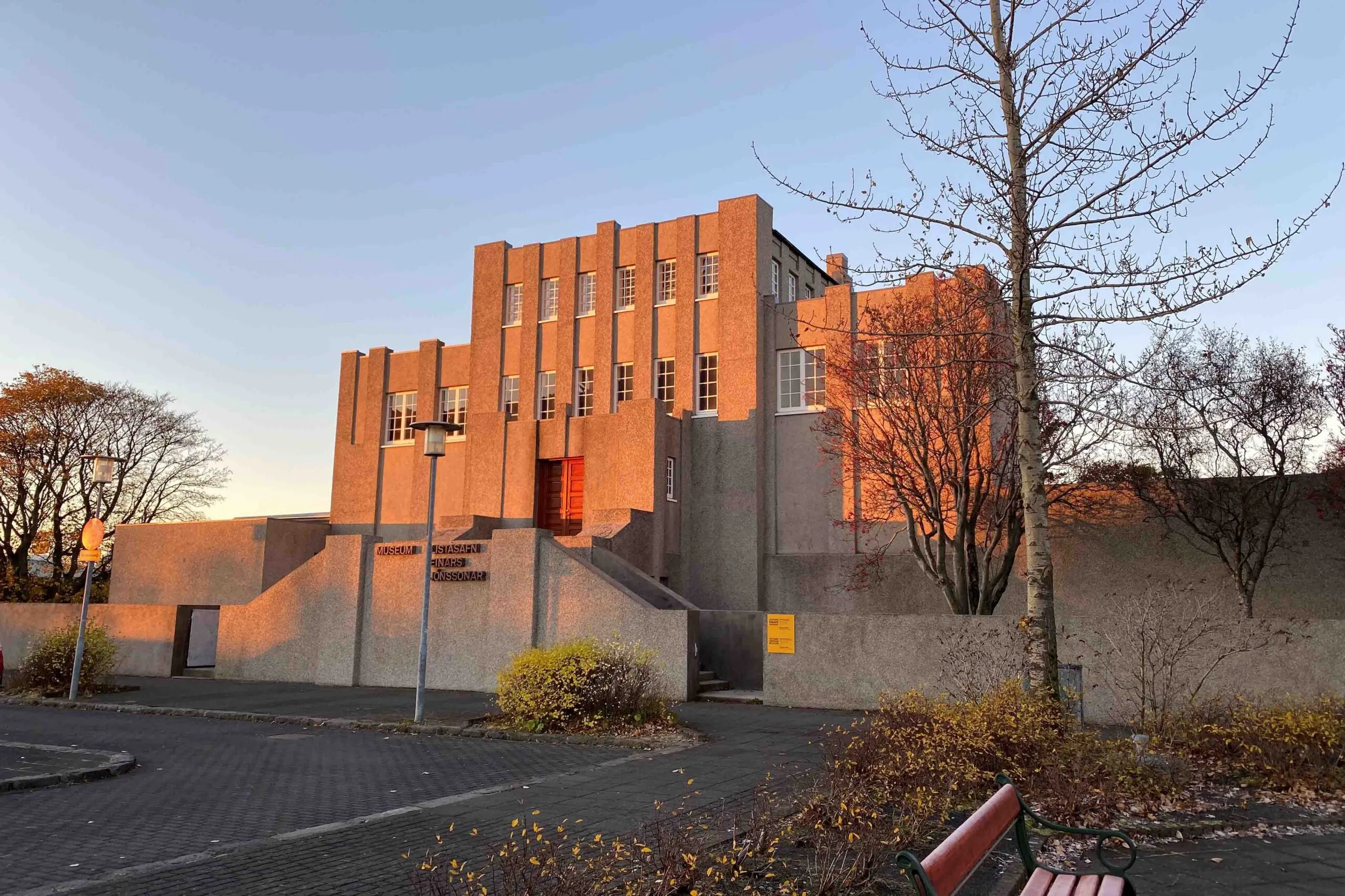 Exterior of the Einar Jónsson Museum in Reykjavik.