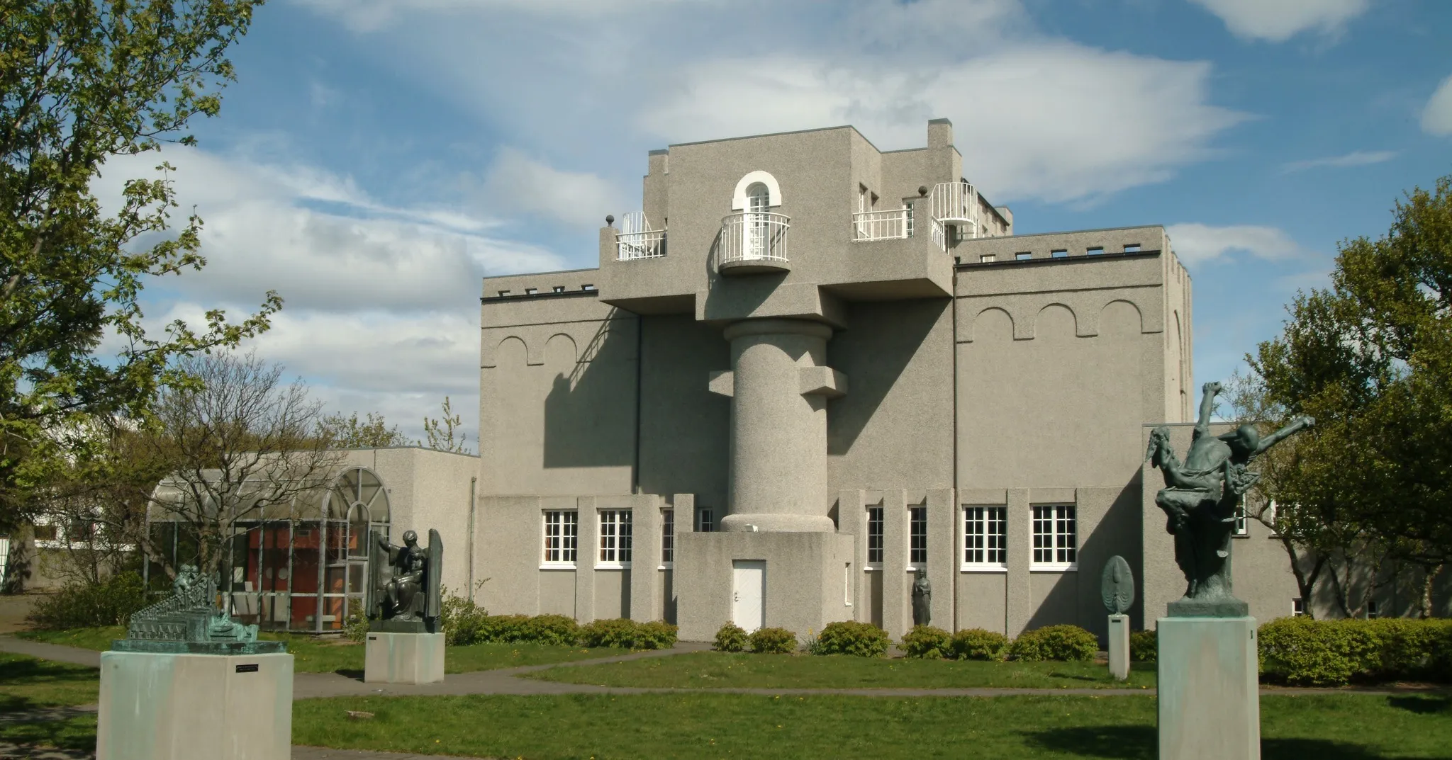 Exterior view of The Einar Jónsson Museum, a cultural attraction in Reykjavik, recommended by Handpicked Iceland.