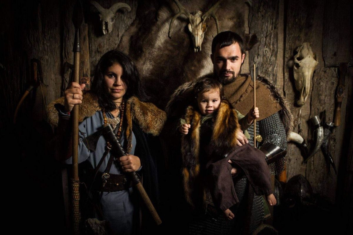 Authentic Viking portrait experience at Mink Portrait Studio, Reykjavik, Iceland.