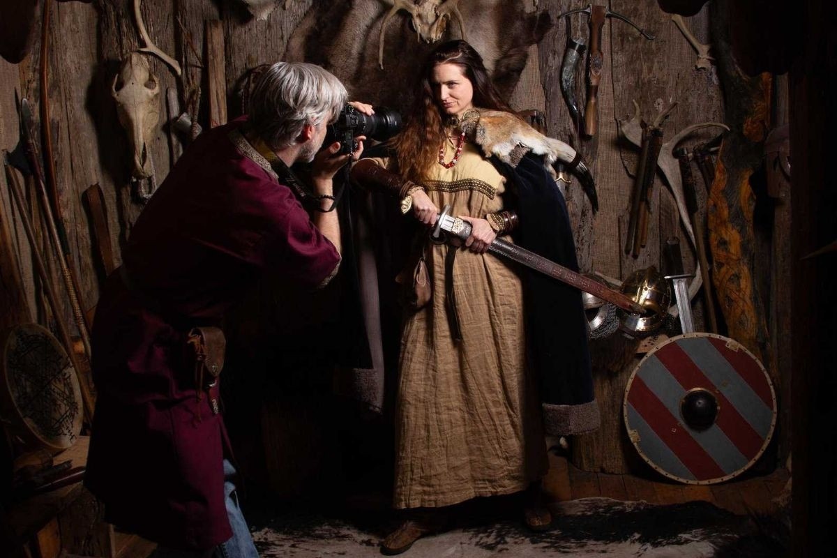 Mink Viking Portrait experience in Reykjavik, recommended by Handpicked Iceland.