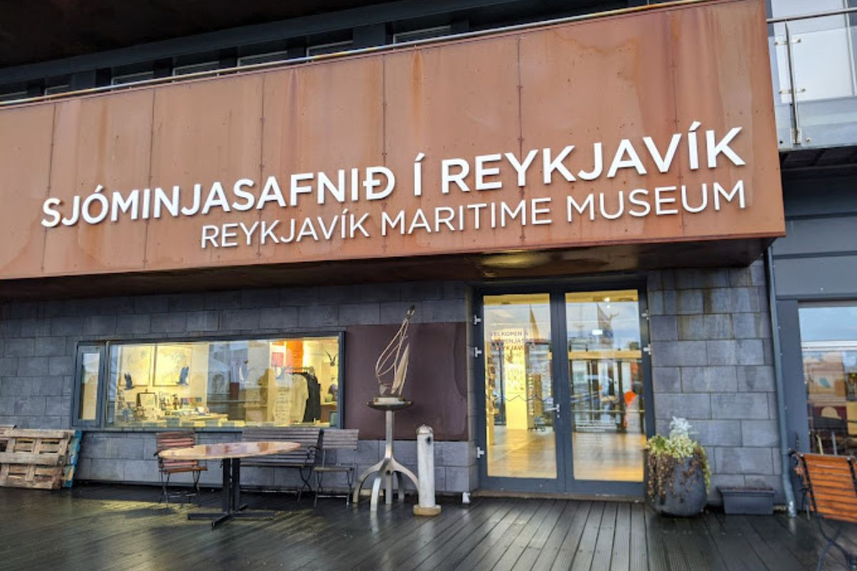 Entrance to the Reykjavik Maritime Museum (Sjóminjasafnið í Reykjavík) at the Old Harbour, recommended by Handpicked Iceland.